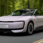 Promoção da Audi chinesa em perua elétrica E5 Sportback