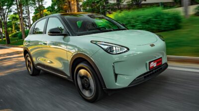 Geely EX2 2027 terá nova bateria com até 460 km de autonomia e interior renovado