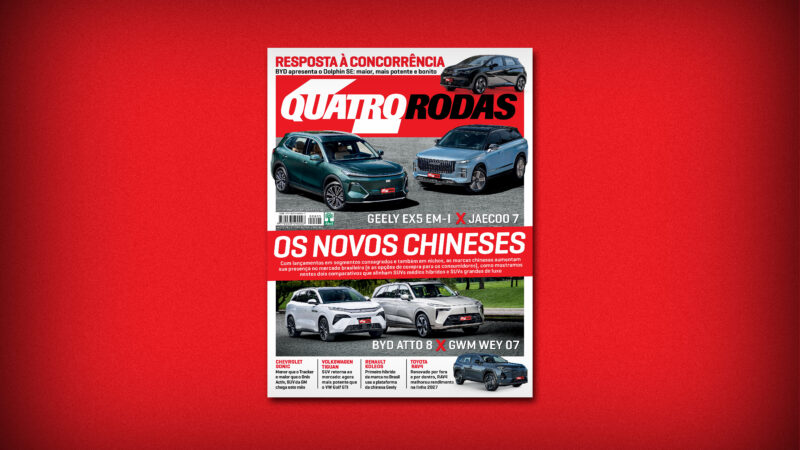 QR de maio: Geely EX5 EM-i enfrenta o Jaecoo 7; testamos o novo BYD Dolphin