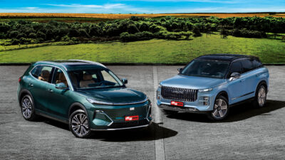 Geely EX5 EM-i e Jaecoo 7 são alternativas aos BYD e GWM, mas qual é melhor?