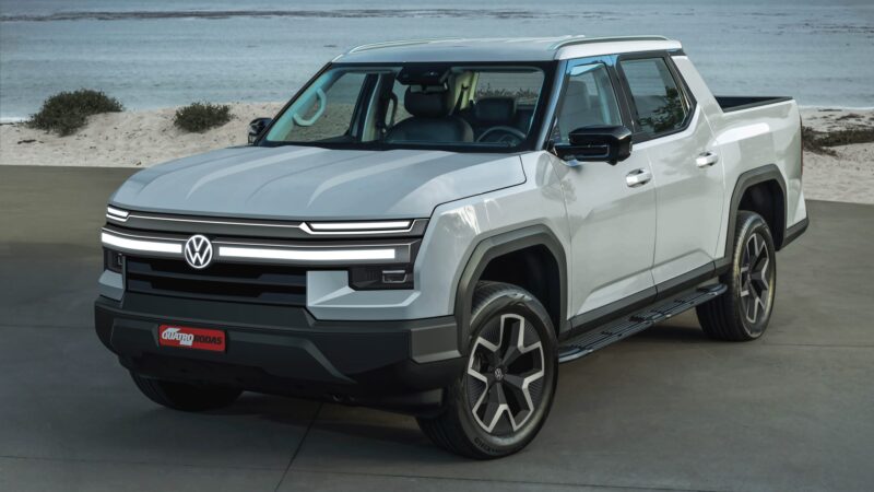 Volkswagen prepara SUV da nova Amarok para brigar com SW4 e Haval H9