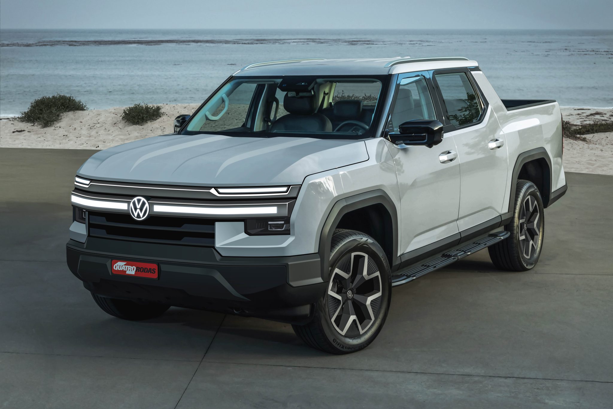 Volkswagen prepara SUV da nova Amarok para brigar com SW4 e Haval H9