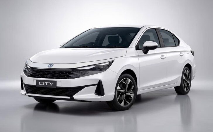 Novo Honda City 2027 ganha visual do cupê Prelude e versão híbrida que faz 27,2 km/l