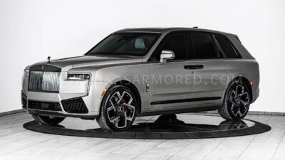 Rolls-Royce Cullinan ganha blindagem discreta que resiste a granadas