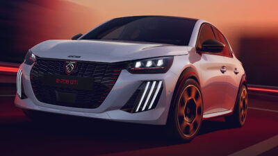 Novo Peugeot E-208 GTi chega à Europa como esportivo elétrico – fotos