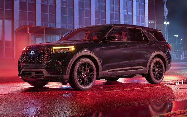 Ford Explorer ST 2027 ganha pacote ‘Sinistro’ nos EUA