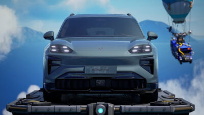 Porsche Cayenne Turbo Elétrico ganha versão no jogo Fortnite – fotos e vídeo