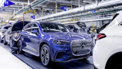 Mercedes GLC elétrico: produção ampliada após recorde de pedidos