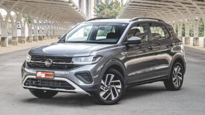 VW T-Cross 2027 ganha câmbio automático de oito marchas nas versões 1.0 turbo