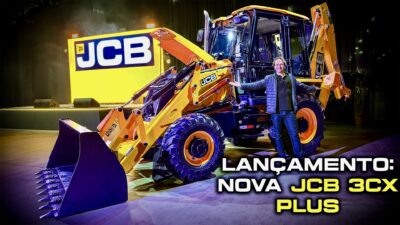 Nova JCB 3CX Plus: a evolução da retroescavadeira mais vendida do Brasil