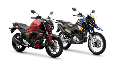 Yamaha Fazer Deadpool e Crosser Wolverine chegam em série limitada