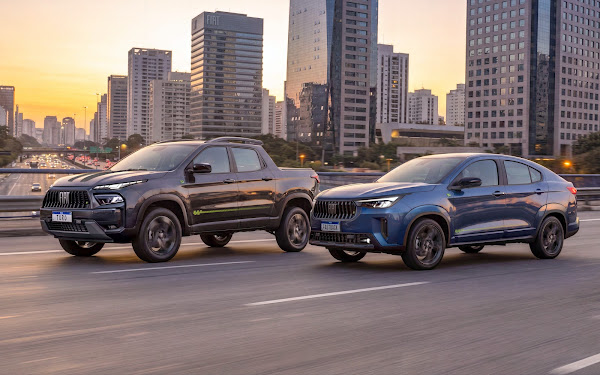 Fiat Toro e Fastback ganham série 50 Anos MHEV: fotos e detalhes
