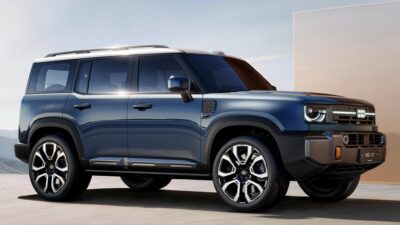 Geely Galaxy Cruiser 700 estreia como SUV quadrado de 1.128 cv e três motores elétricos