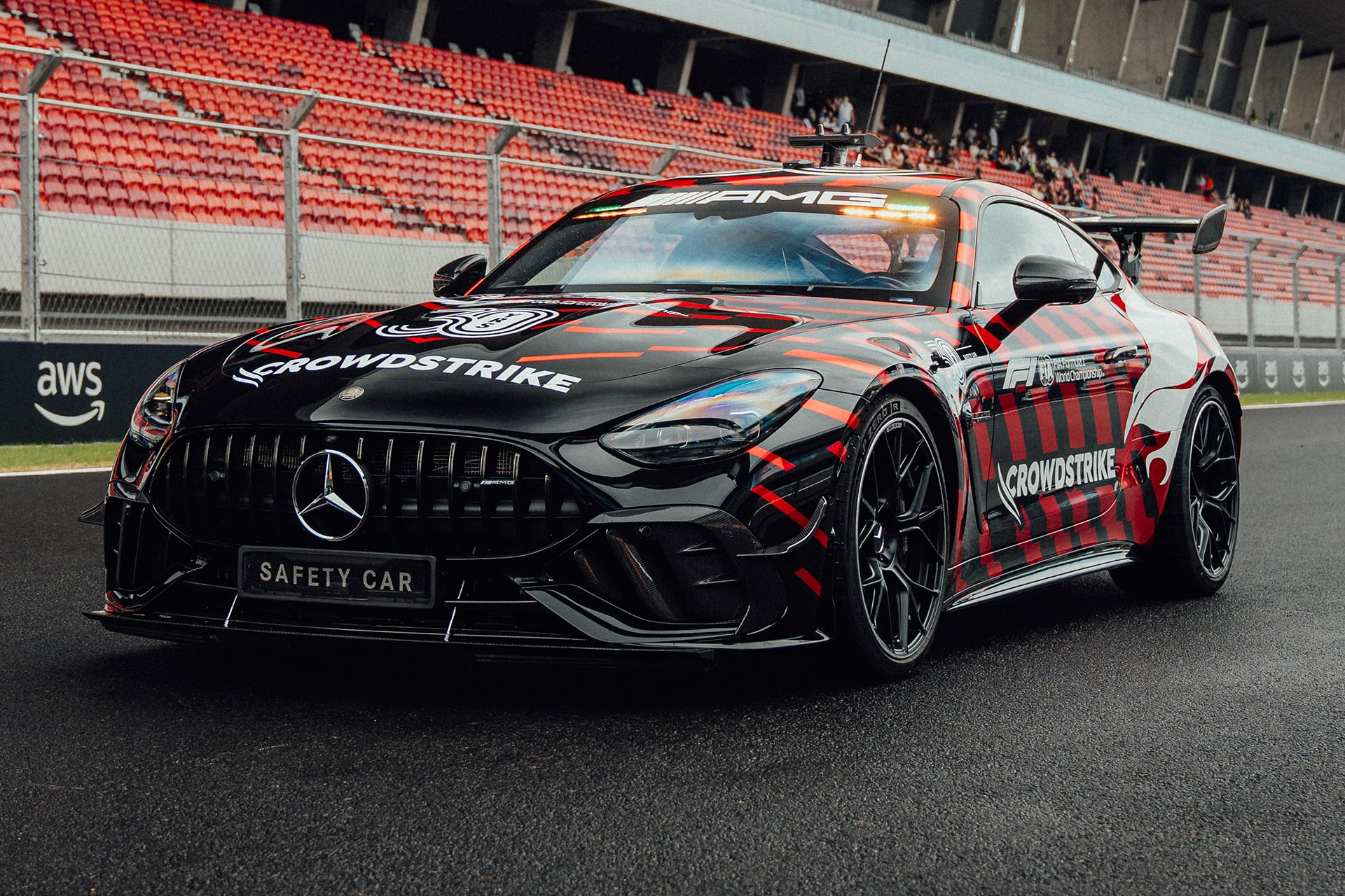 Novo safety car da Fórmula 1 tem um detalhe inédito após décadas de trabalho nas pistas
