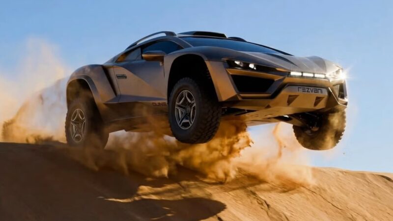Rezvani transforma Lamborghini Huracán em monstro off-road de 811 cv