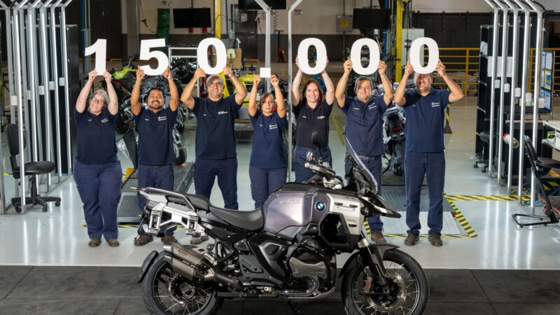 10 anos de BMW: R 1300 GS é fabricada na celebração de marco da unidade amazonense
