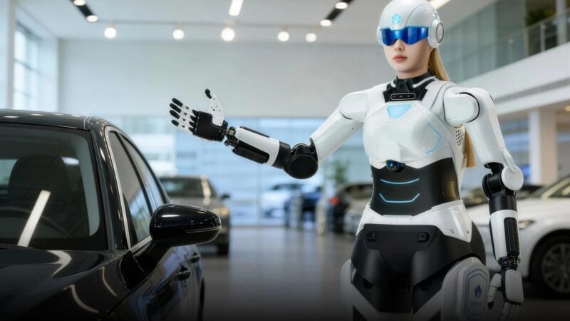 Omoda & Jaecoo venderá robôs humanoides e até cão robótico no Brasil