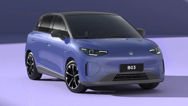 Leapmotor B03 é o próximo rival de Geely EX2 e BYD Dolphin