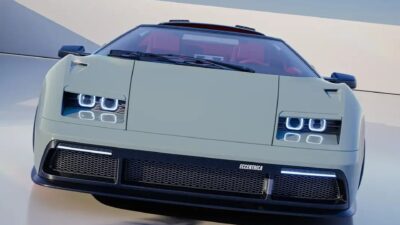 Lamborghini Diablo ‘ressuscita’ como roadster de 550 cv, câmbio manual e conversível