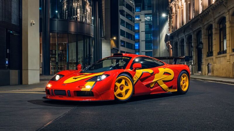 O baterista do Pink Floyd bateu este McLaren em um muro; agora ele vale R$ 175 milhões