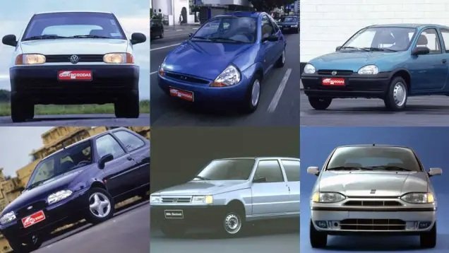 Classe de 1996: quanto custam e quais são os carros de 30 anos mais buscados
