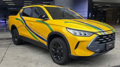 BYD Mako chega em 2026: picape híbrida plug-in flex para enfrentar a Toro
