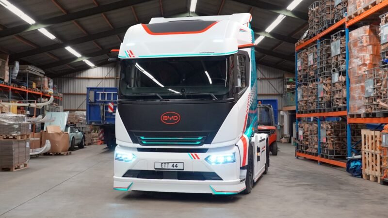 BYD revela caminhão elétrico com até 1.000 cv e 600 km de autonomia