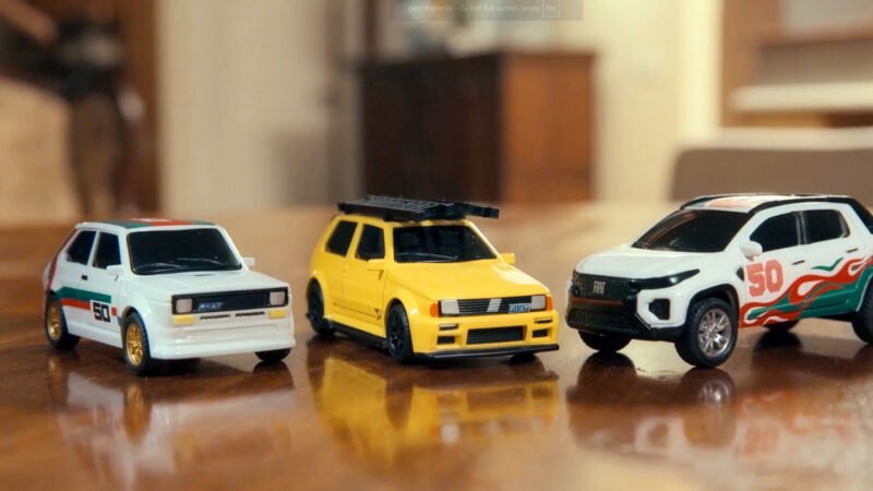 Fiat lança novo lote de miniaturas colecionáveis por R$ 24,99