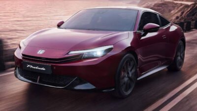 Honda Prelude 2027 Limited Edition: série limitada em bordô metálico chega à Europa