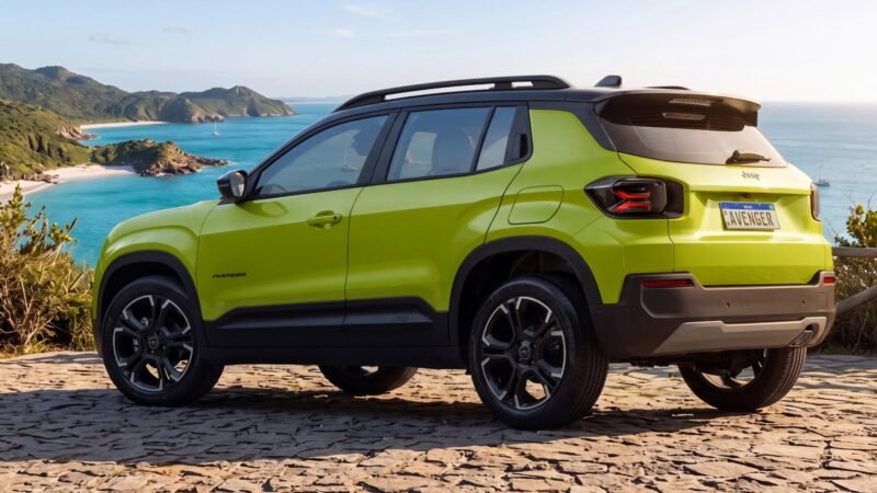 Jeep Avenger registra 5 mil pedidos em 10 dias no Brasil