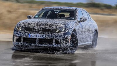 Novo BMW Série 3 2027 entra na fase final de testes; M350 xDrive terá 443 cv
