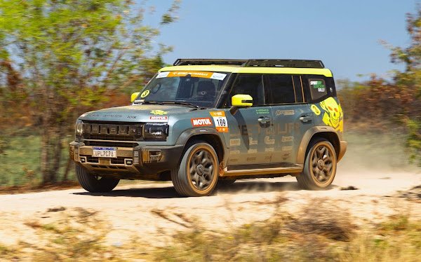 Novo Jetour T2 4×4 percorre 3 mil km no Sertões 2026 – fotos