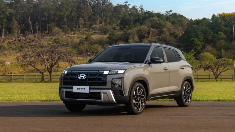 SUVs mais vendidos no Brasil em agosto — dados até o dia 25