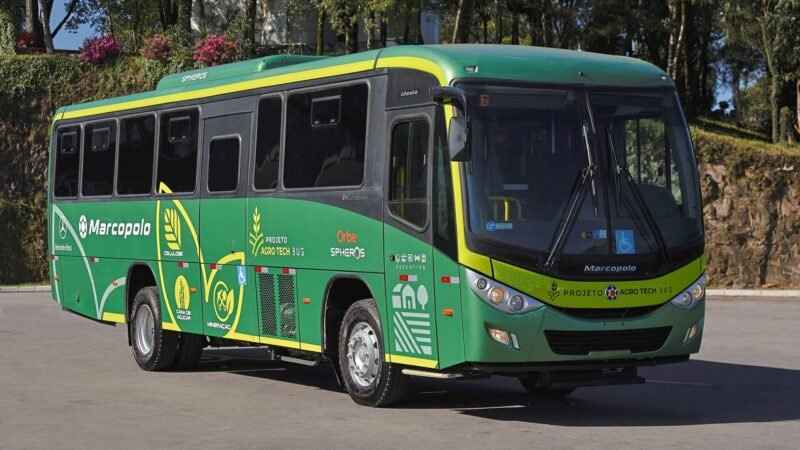 Ônibus da Marcopolo para o agro tem ar-condicionado equivalente a 12 splits de quarto; entenda