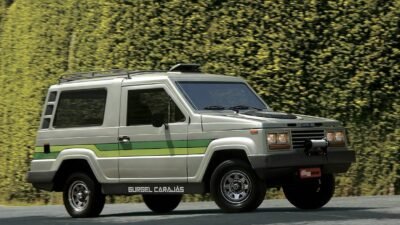 Gurgel Carajás driblou limitações com motor dianteiro e câmbio na traseira