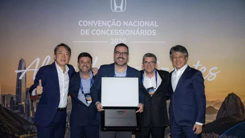 Banzai Honda é reconhecida entre as 20 melhores concessionárias do Brasil
