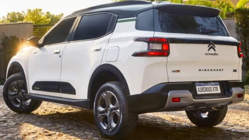 Citroën Aircross XTR 7 lugares tem oferta de R$ 129.790, R$ 26.700 abaixo do preço de referência