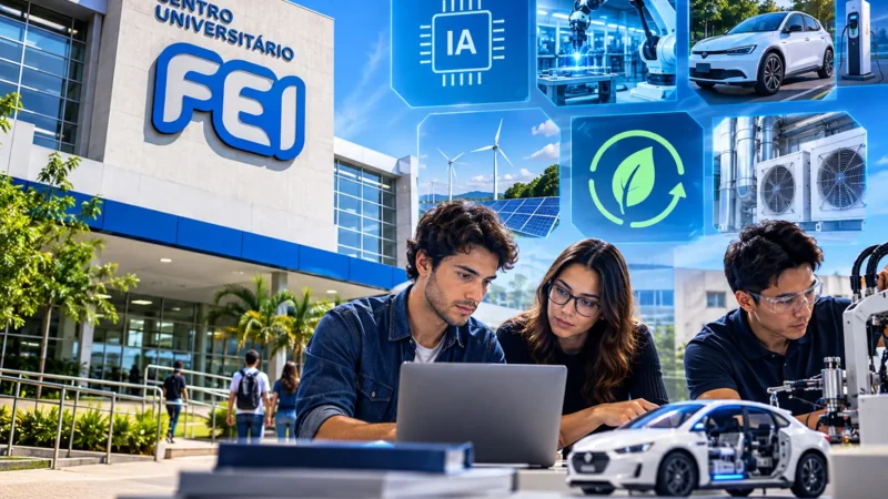 FEI abre inscrições para seis cursos de pós-graduação com início em 2027