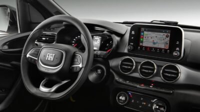 Argo Drive 2027 mantém 2 airbags, contra 4 do Polo Track e 6 do Onix entre hatches