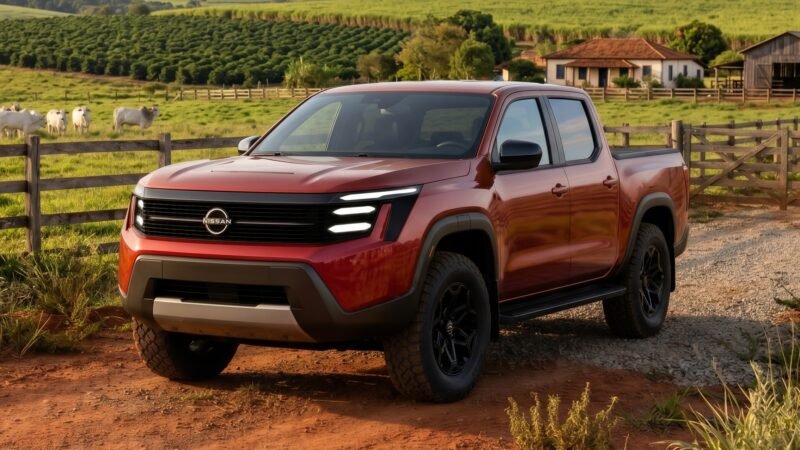 Nissan Frontier com motor diesel volta ao Brasil em 2027 e dividirá espaço com versão híbrida chinesa