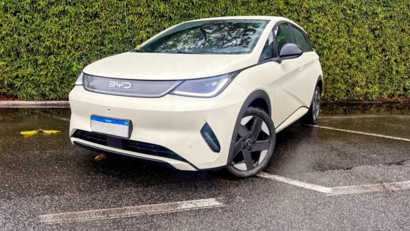 BYD é superada pela Volkswagen no varejo após 4 meses