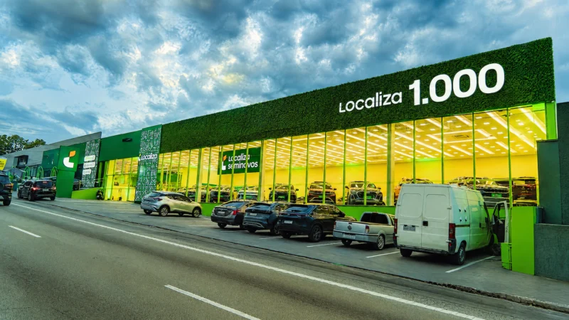 Localiza&Co chega a 1.000 pontos de atendimento na América Latina