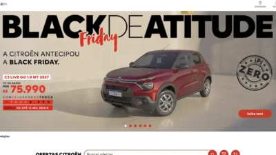 Citroën C3 Live Go 2027 tem desconto de R$ 11 mil e financiamento com taxa de 0,99%