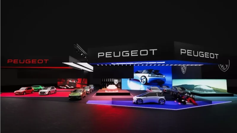 Peugeot apresenta novo conceito de estande no Salão de Paris 2026