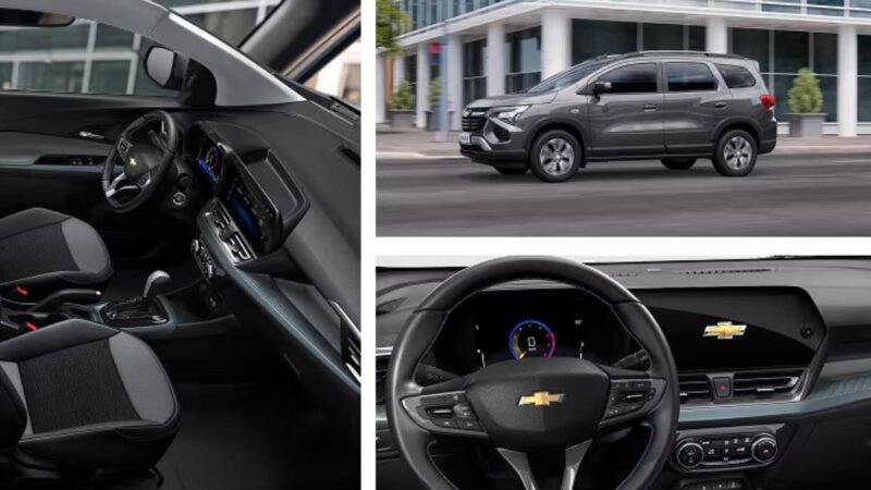 Cotação de outubro: Spin LTZ 7 lugares custa R$ 161.990; Premier fica R$ 7 mil acima e inclui frenagem automática