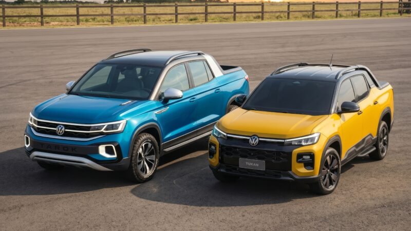 VW Tukan 2027: como a nova picape mudou e foi simplificada em relação à Tarok