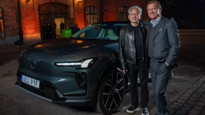 Volvo amplia parceria com a NVIDIA para desenvolver condução automatizada