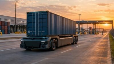 Caminhões sem motorista entram no frete internacional entre Texas e México: o que muda na operação