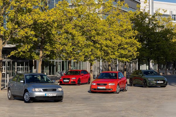 Audi A3 completa 30 anos e supera 6 milhões de unidades produzidas