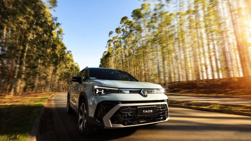 Avaliação Volkswagen Taos Highline 2026: por R$ 209.990, agrada na estabilidade, mas suspensão firme compromete o conforto